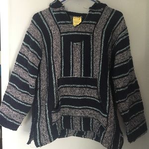 classic mexican style baja jacket